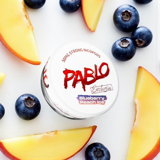 Pablo Exclusive Blueberry Peach Ice 50mg/g