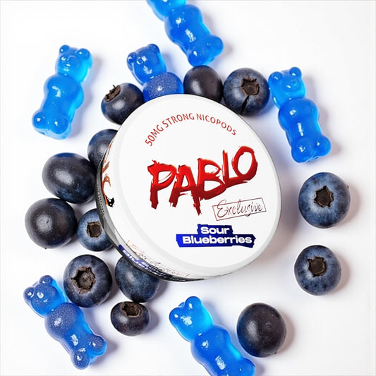 Pablo Exclusive Sour Blueberry 50mg/g
